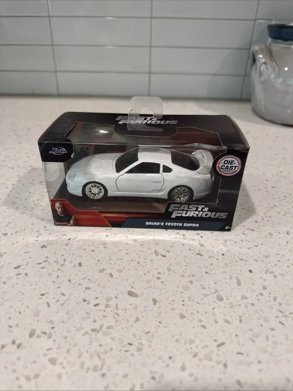 🔥Jada NEW Fast And Furious Brian’s Toyota Supra White 1/32 New In Box
